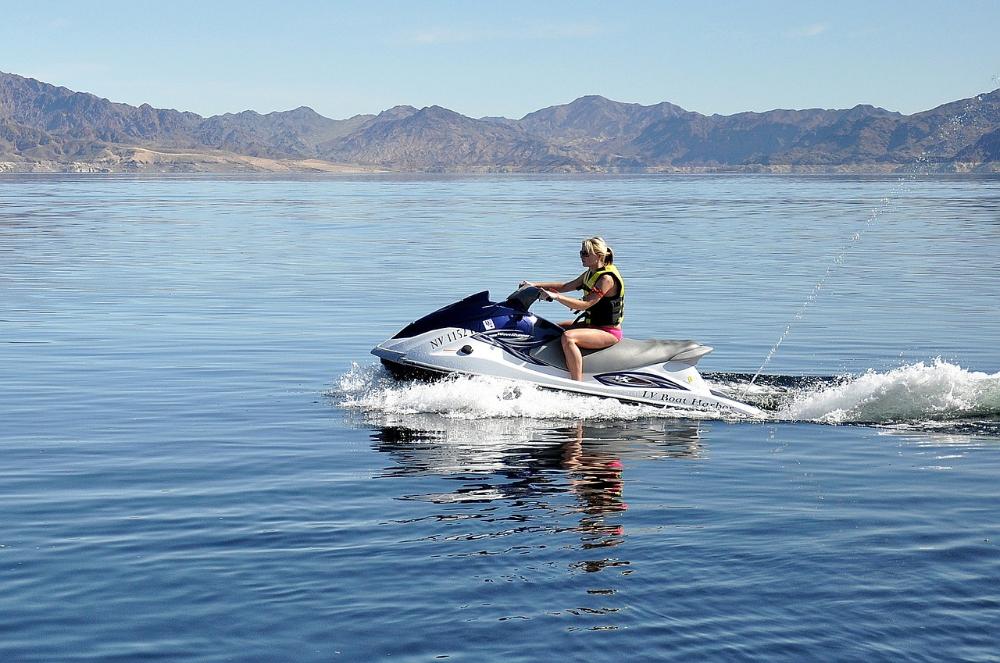 Woman on a Jet Ski